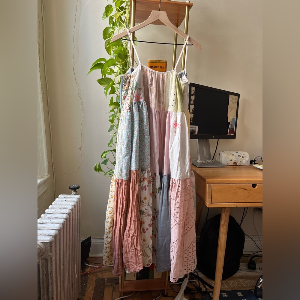 La Reunion patchwork dress